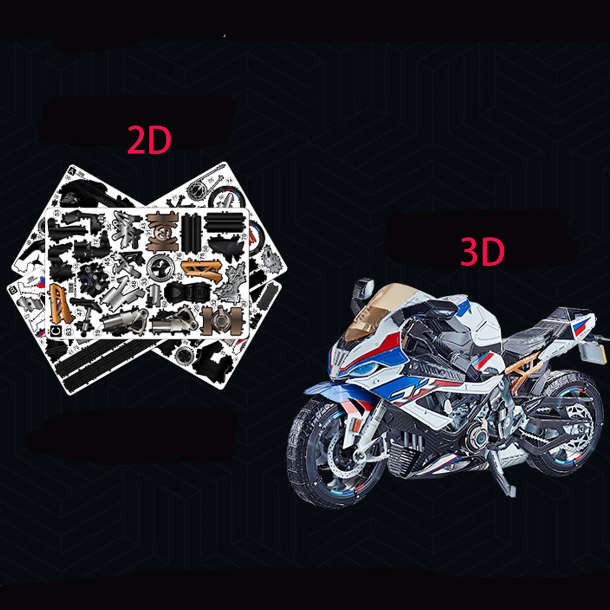 3D Metal Puzzle model kits DIY - Model Kit Kyogre recension och pris