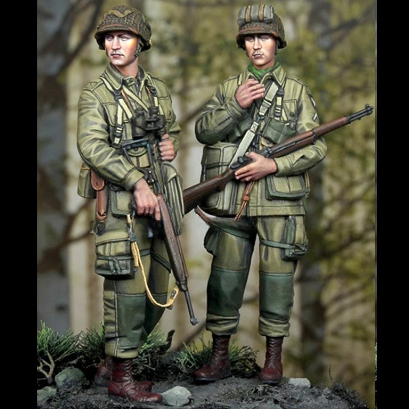 1/35 Scale WW2 US Infantry Mil - Model Kit Reshiram recension och pris