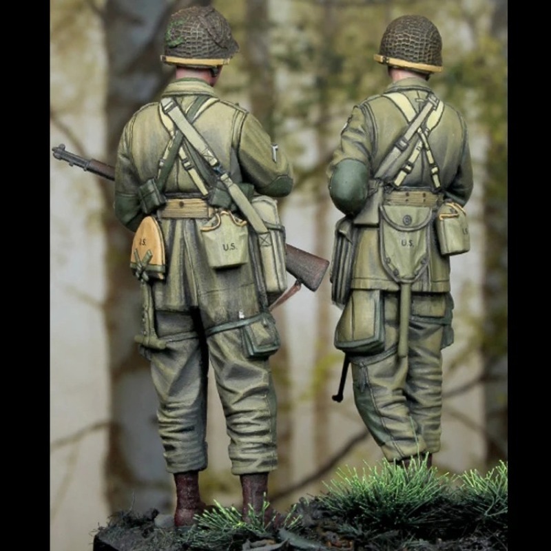 1/35 Scale WW2 US Infantry Mil - Model Kit Reshiram recension och pris