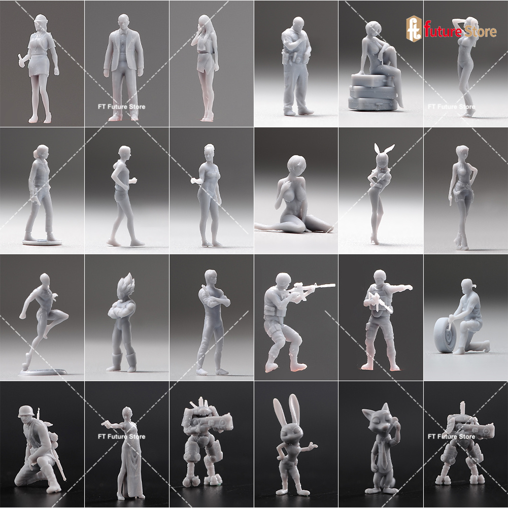 DIY Blind Box 5/10 Pcs/Set Unp - Model Kit Resin recension och pris