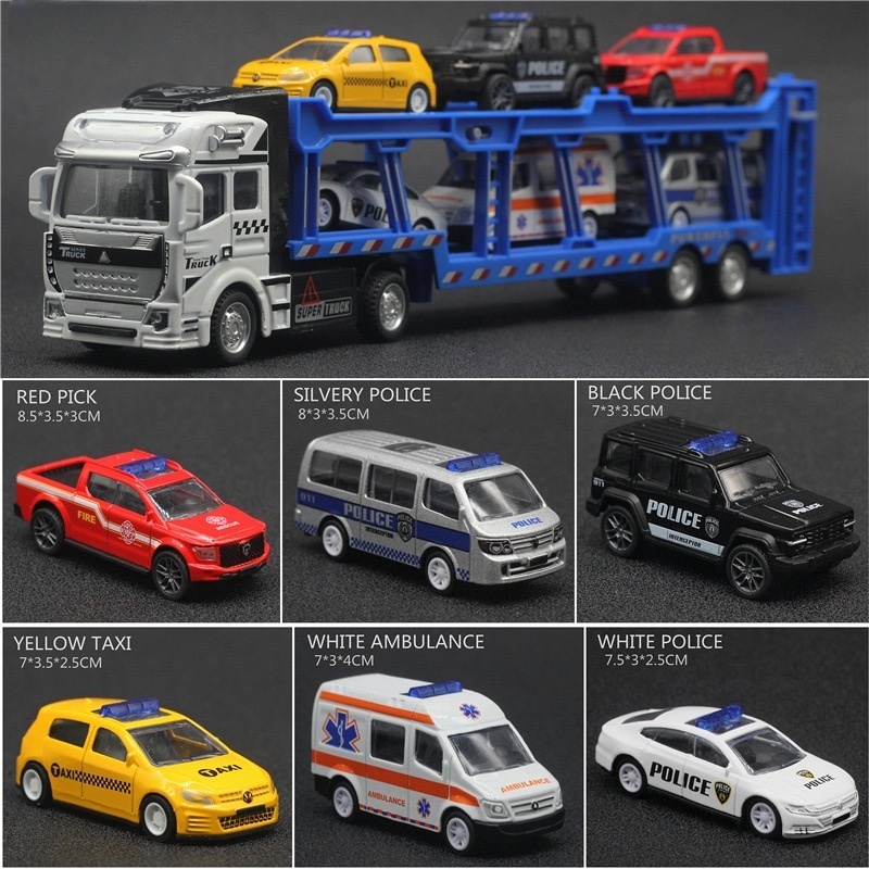 An alloy double-layer transpor - Model Kit Car recension och pris