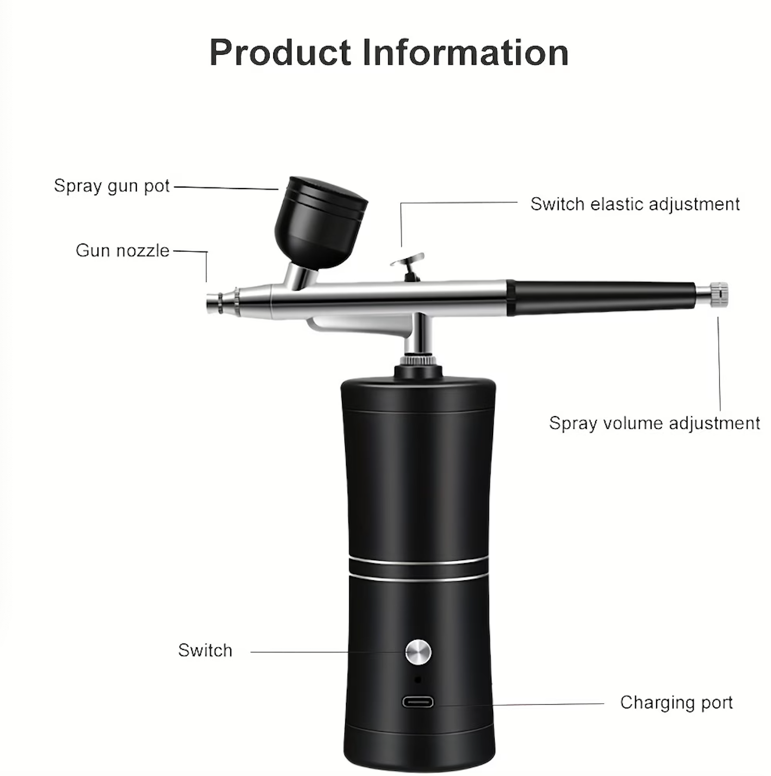 Airbrush Kit With Compressor - - Airbrush Compressor Kit recension och pris