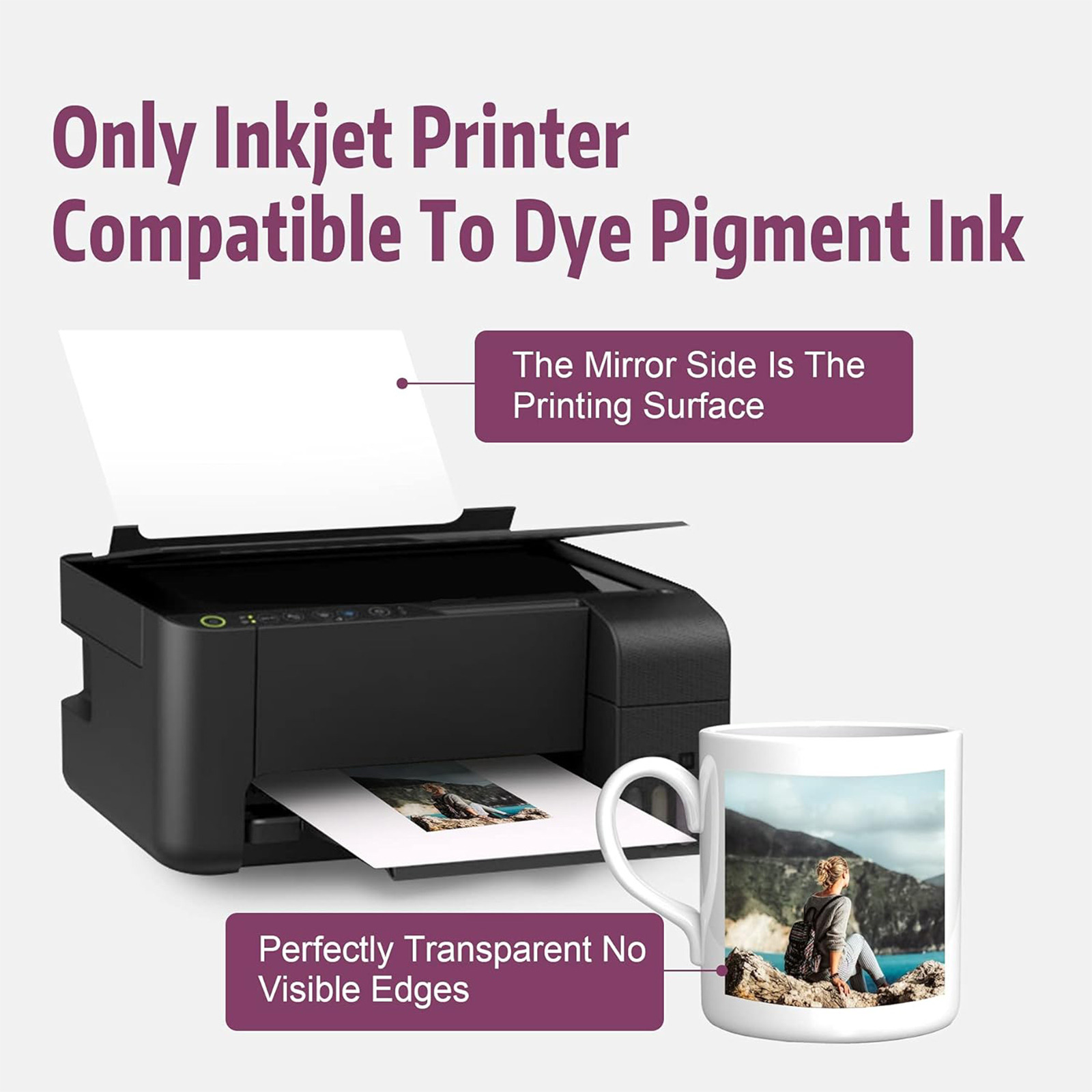 5 Sheets A4 Size Inkjet Waters - Waterslide Decal Paper recension och pris