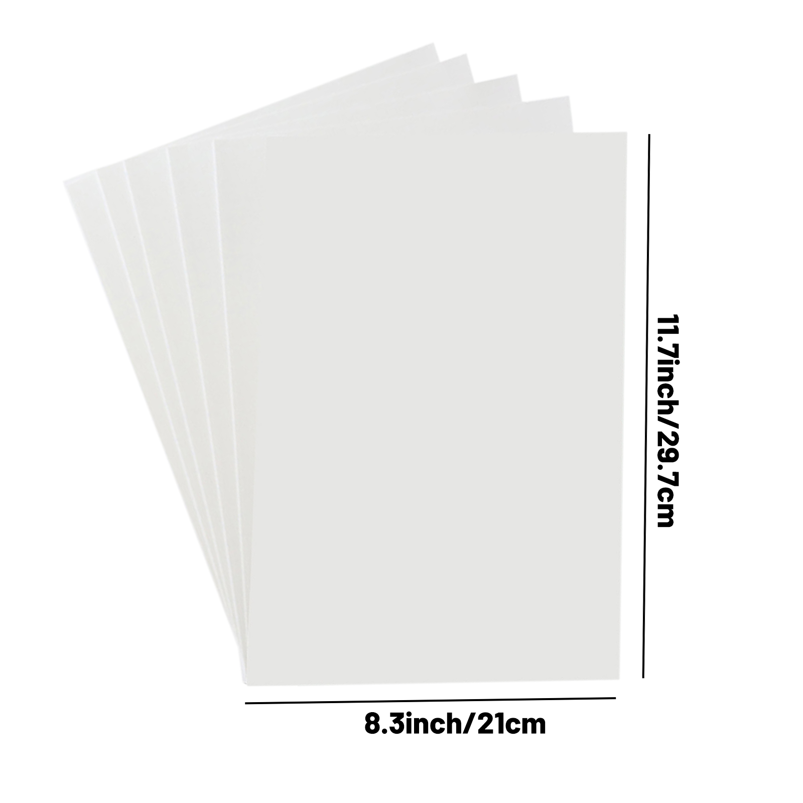 5 Sheets A4 Size Inkjet Waters - Waterslide Decal Paper recension och pris