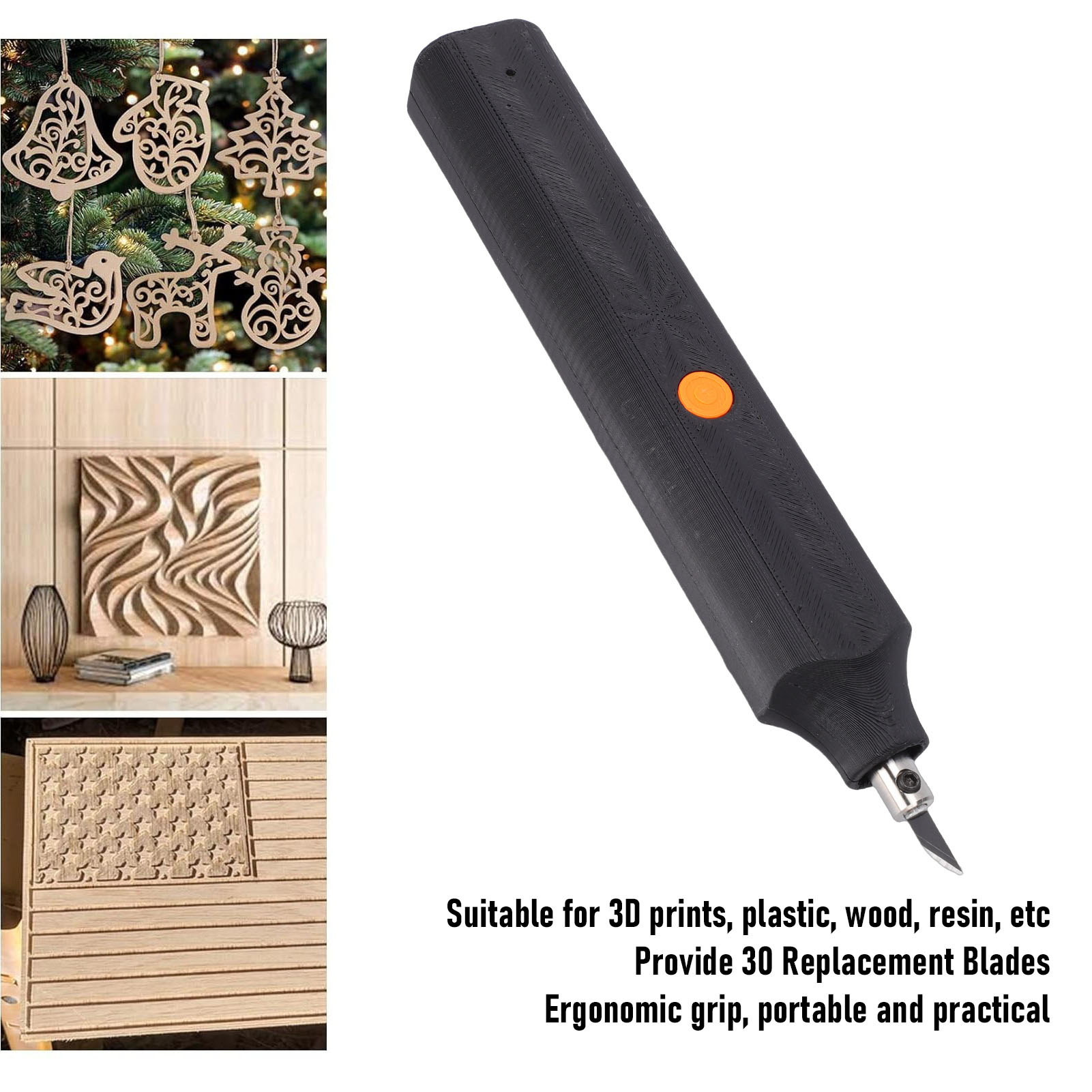 40kHz Ultrasonic Cutter with 3 - Model Kit Resin recension och pris