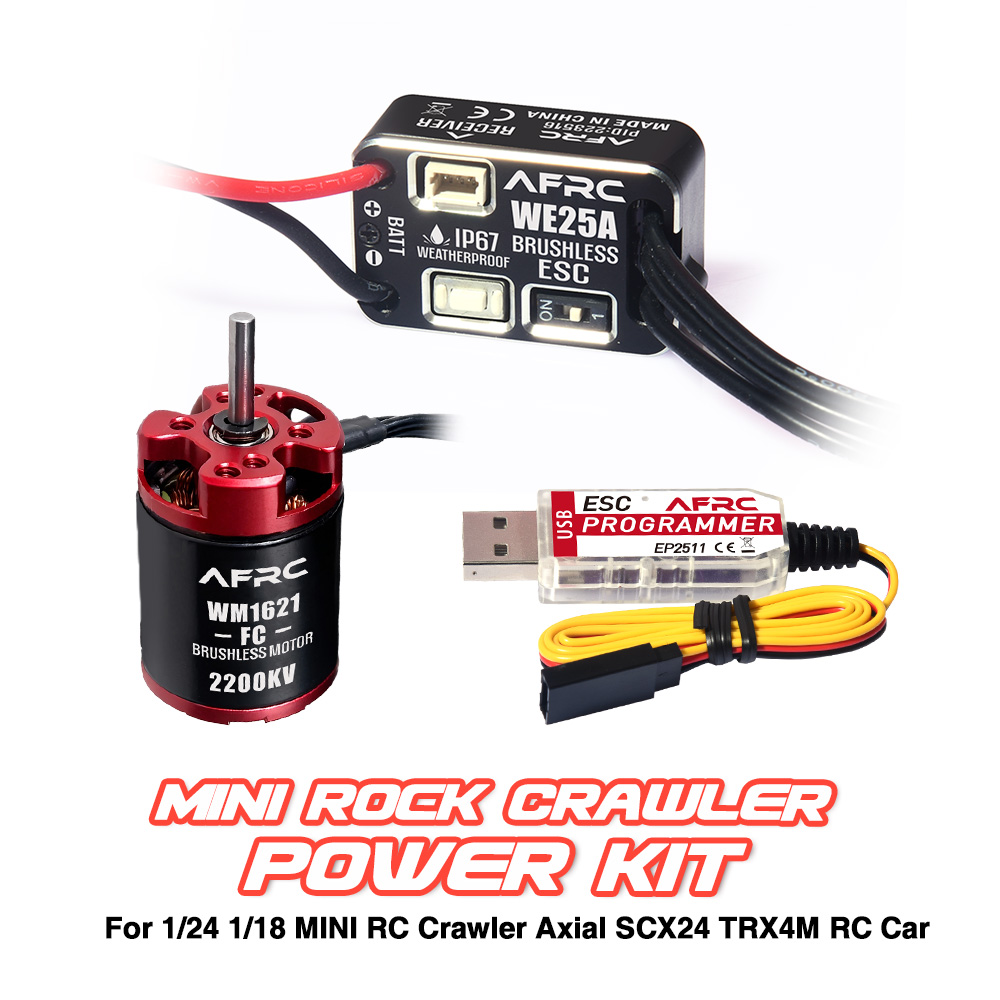 AFRC ESC 25A Brushless Power K - Model Kit Helicopter recension och pris