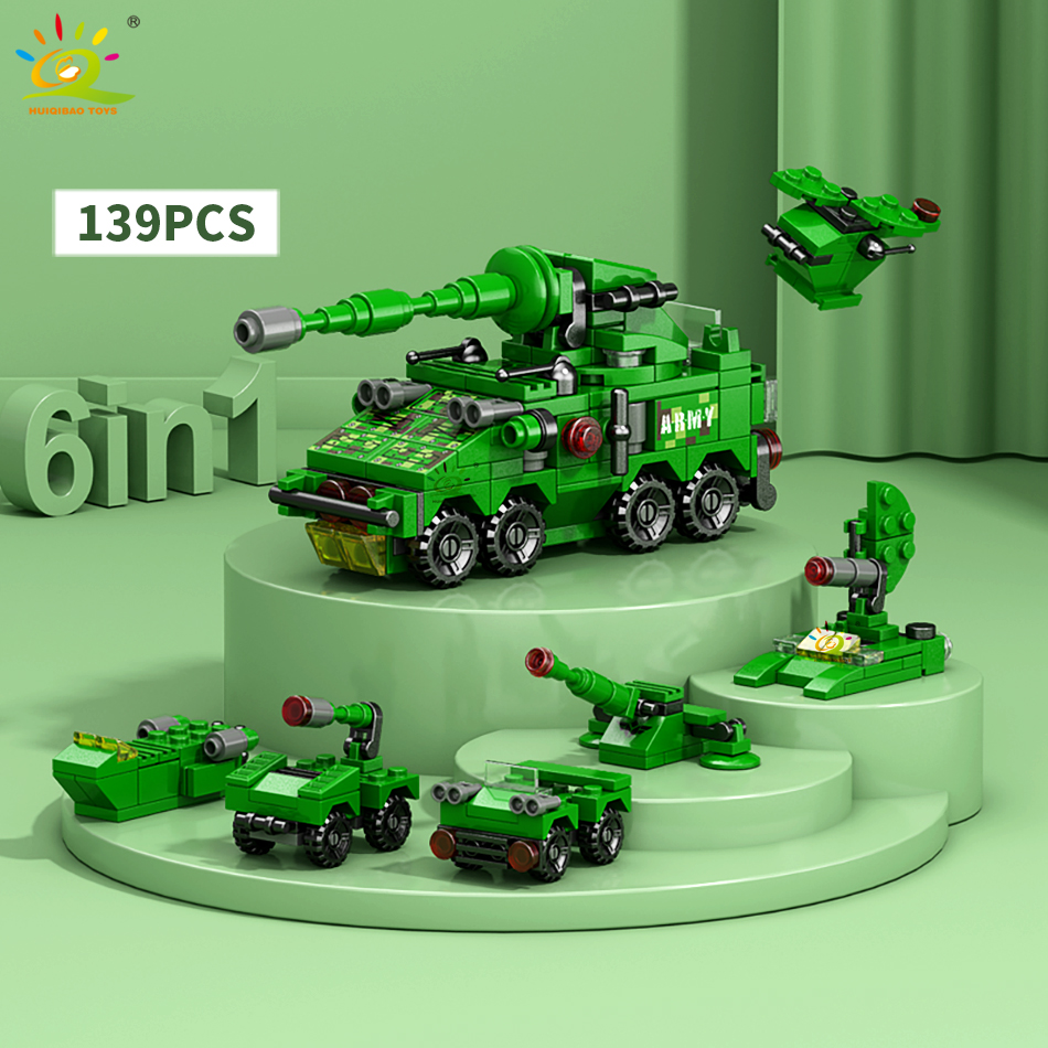 HUIQIBAO 6IN1 City Engineering - Model Kit Zhao Yun recension och pris