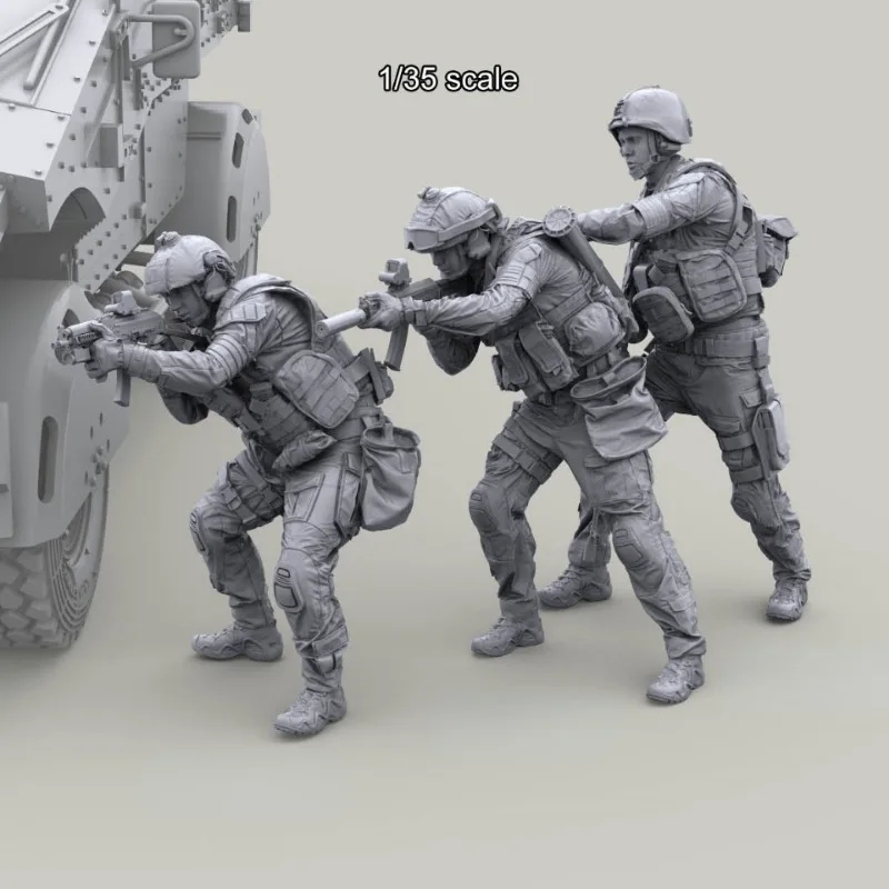 1/35 Resin Model Figure GK ， U - Model Kit Figure recension och pris