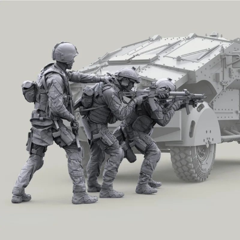 1/35 Resin Model Figure GK ， U - Model Kit Figure recension och pris