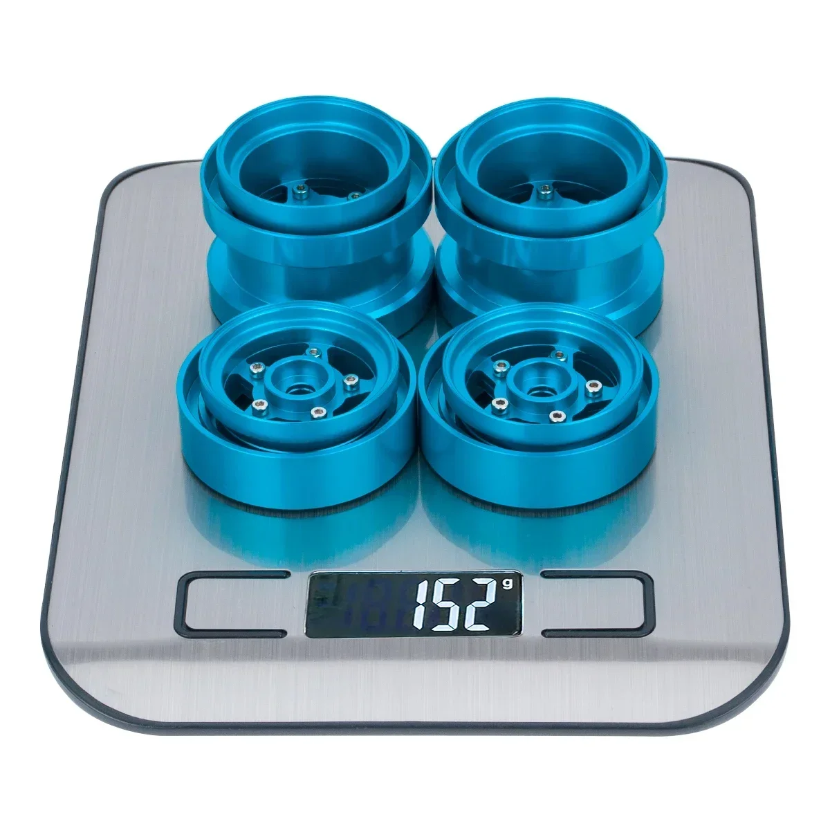 Aluminum Beadlock Wheels for 1 - Model Kit Helicopter recension och pris