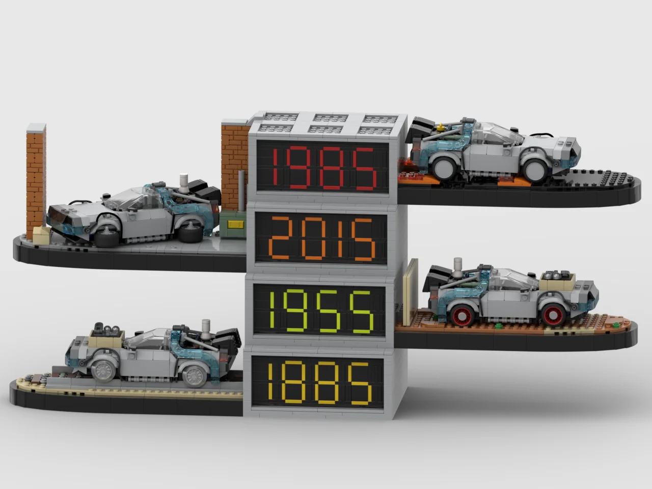 Moc Delorean Back To The Futur - Model Kit Kyogre recension och pris