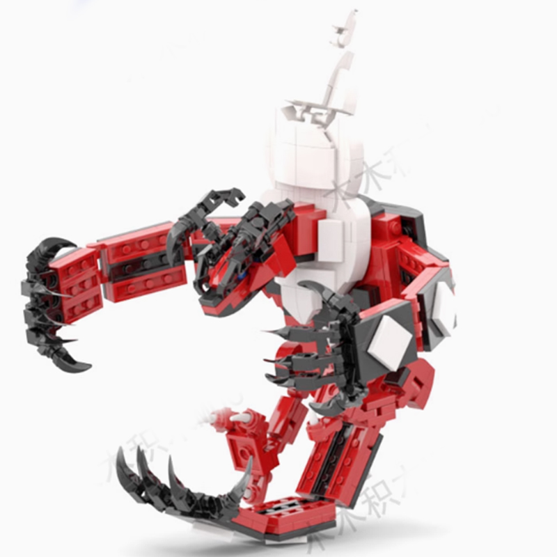 MOC Anime Figure Building Bloc - Model Kit Yveltal recension och pris