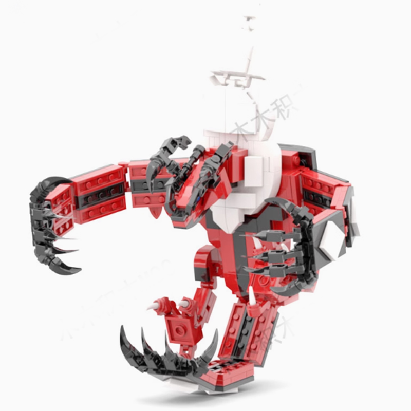 MOC Anime Figure Building Bloc - Model Kit Yveltal recension och pris