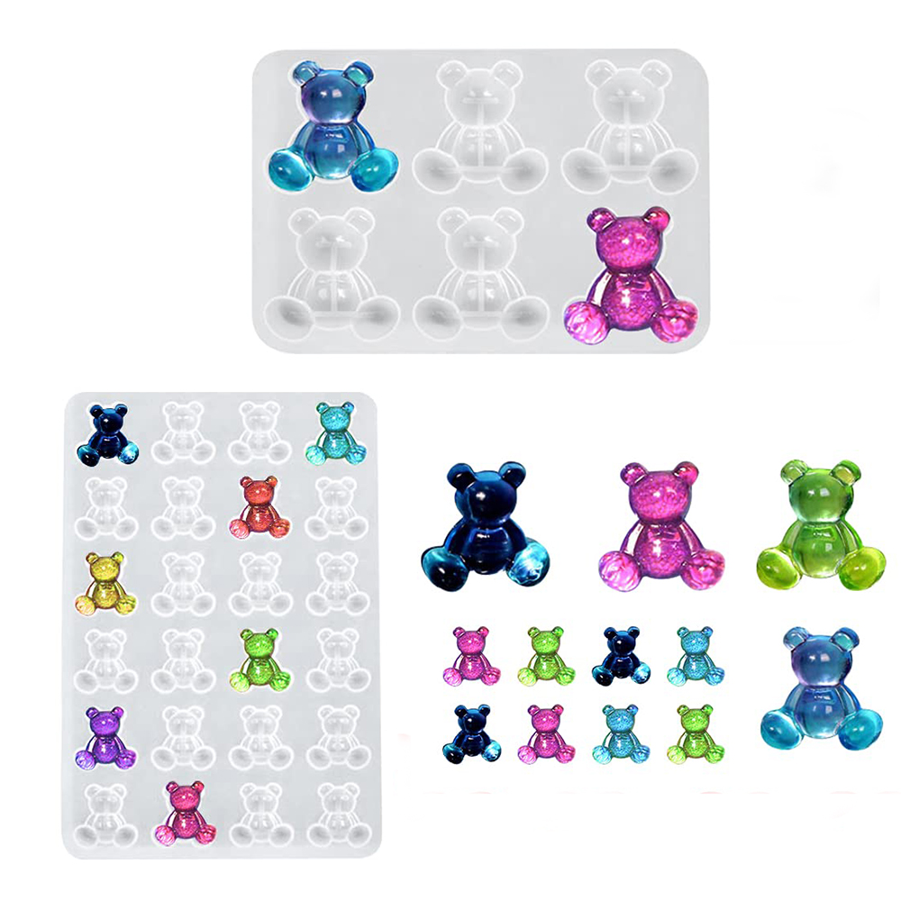 Crystal Bear Resin Silicone Mo - Model Kit Varnish recension och pris