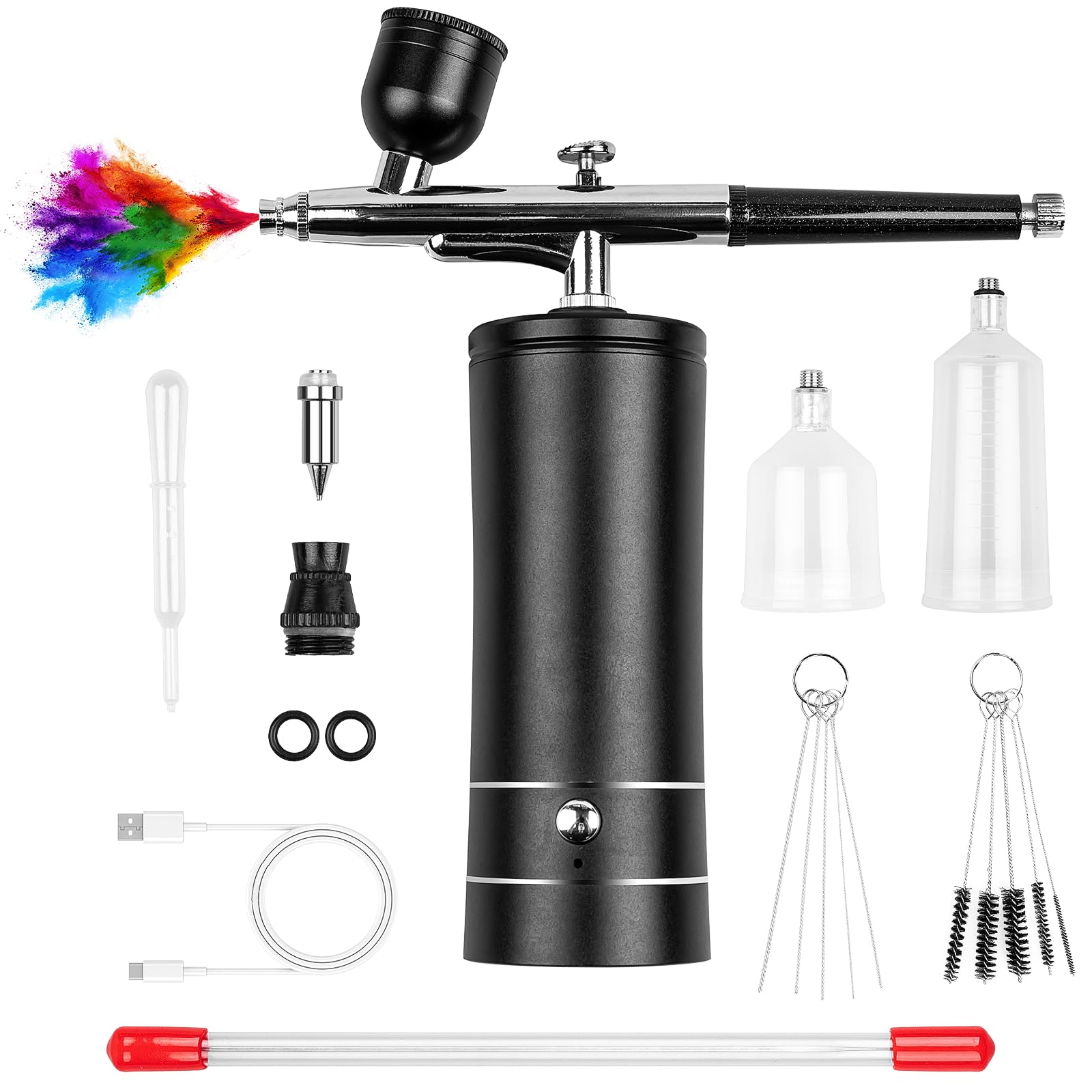 Airbrush Kit Rechargeable Cord - Airbrush Compressor Kit recension och pris