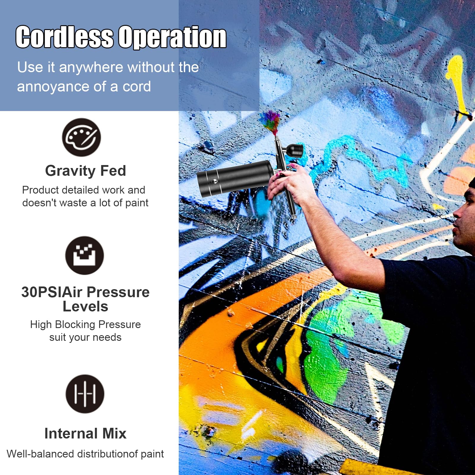Airbrush Kit Rechargeable Cord - Airbrush Compressor Kit recension och pris