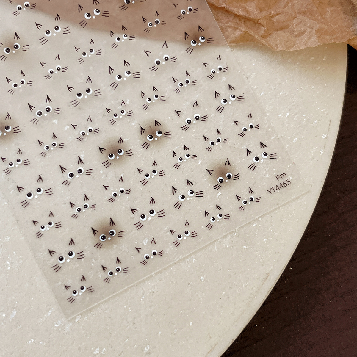 Cute Cat Nail Sticker Water De - Waterslide Decal Paper recension och pris