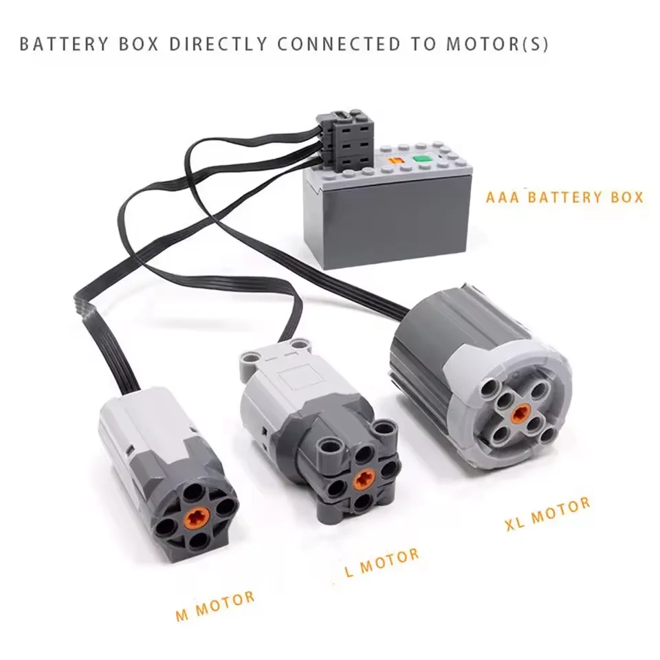 XL Motor 8882 Power Functions  - Model Kit Instructions recension och pris