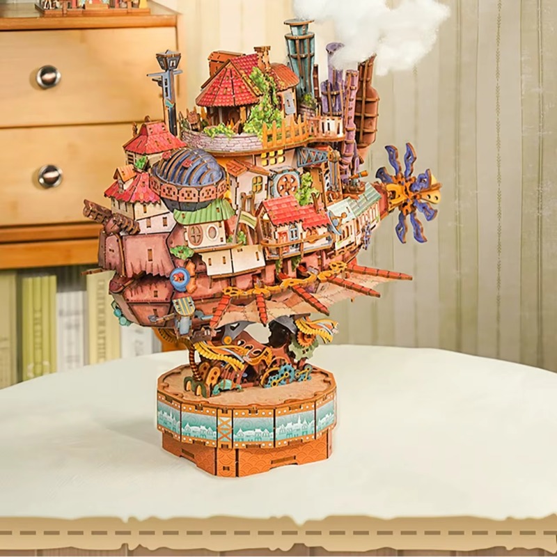 Genuine Travel Vessel Howl's M - Model Kit Instructions recension och pris