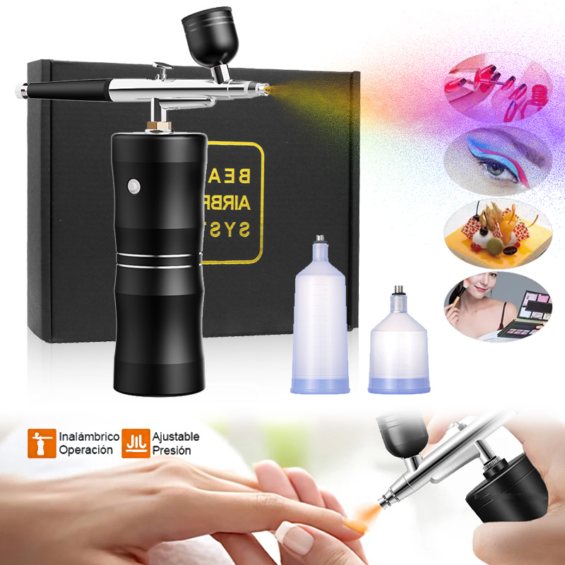 Oxygen Spray Mini Air Compress - Airbrush Compressor Kit recension och pris