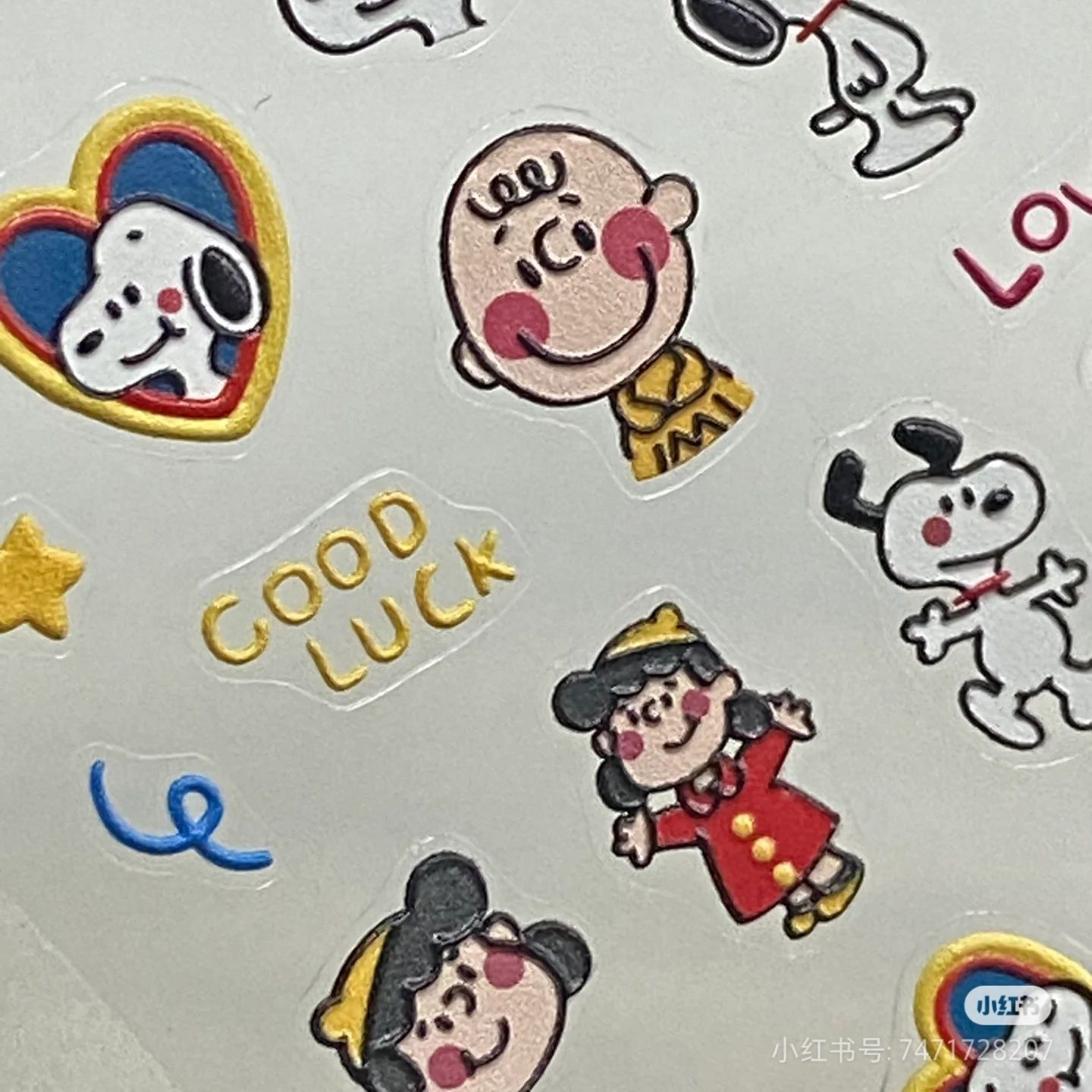 Cartoon Snoopy Embossed 3D Rel - Waterslide Decal Paper recension och pris